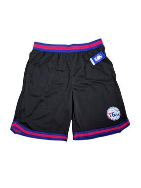 NWT | Philadelphia 76ers NBA Black Basketball Sports Shorts | Xlarge